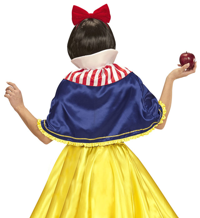 Märchenprinzessin Umhang mit Harreif und Schleife als Kostümzubehör