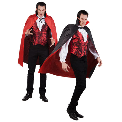 Boland Kostümumhang Costume Cloaks & Capes Vampir-Umhang Bloodlust 120 cm mit Stehkragen –