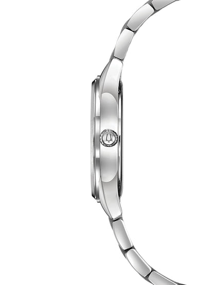 Bulova Uhr Modell 96P198 – Seitenansicht