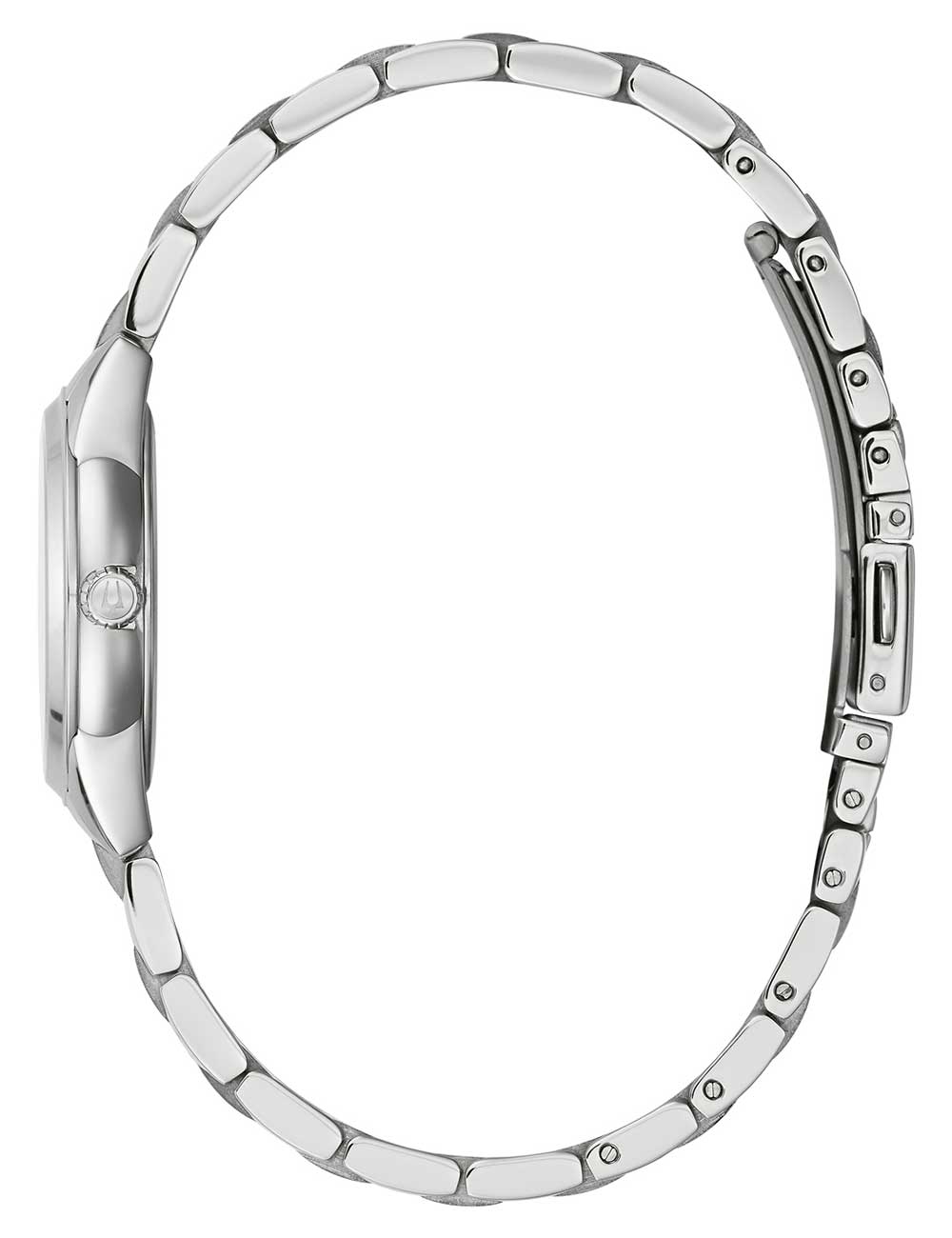 Bulova Uhr Modell 96P255 – Seitenansicht