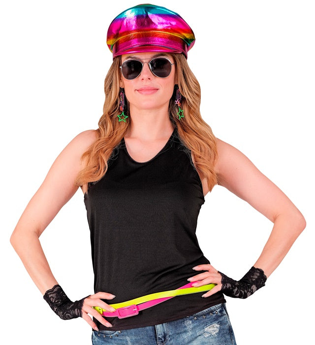 Schwarzes Tank Top schlicht und bequem für Fasnacht und Mottoparty