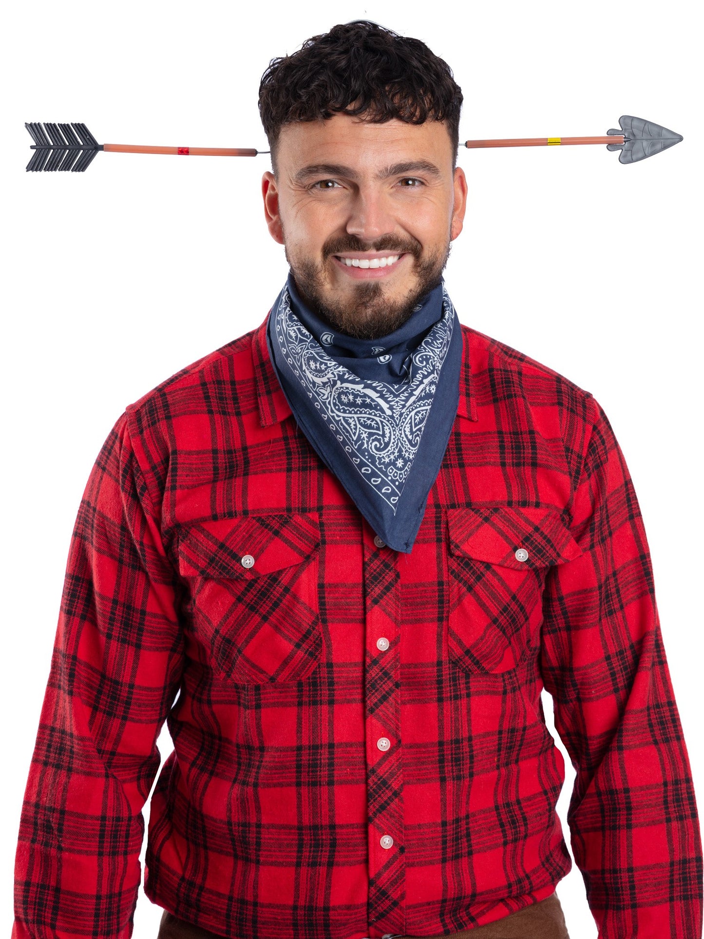 Smiffys Arrow Through the Head, Yellow HA für Unisex