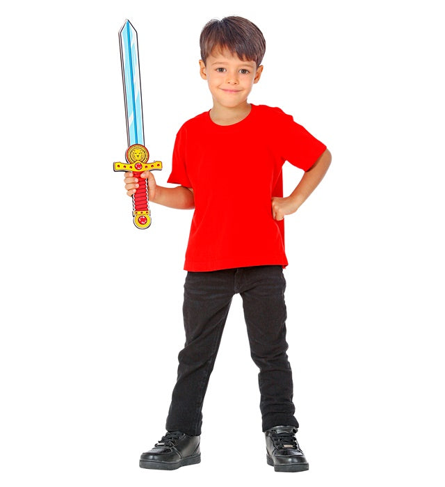 Löwenherz Schwert aus weichem Schaumstoff, 52 cm lang für Kinder