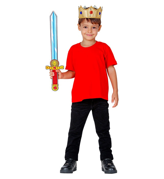 Löwenherz Schwert aus weichem Schaumstoff, 52 cm lang für Kinder