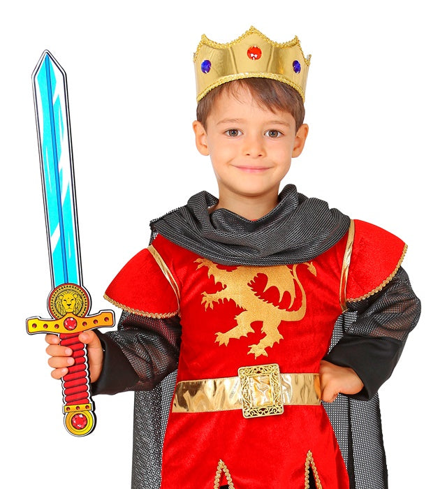 Löwenherz Schwert aus weichem Schaumstoff, 52 cm lang für Kinder