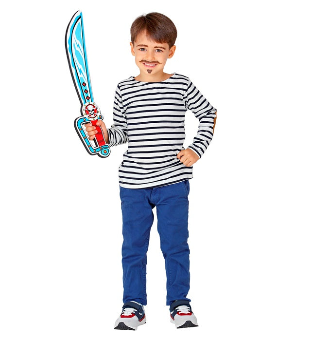 Weicher Piratensäbel aus Schaumstoff, 52 cm lang