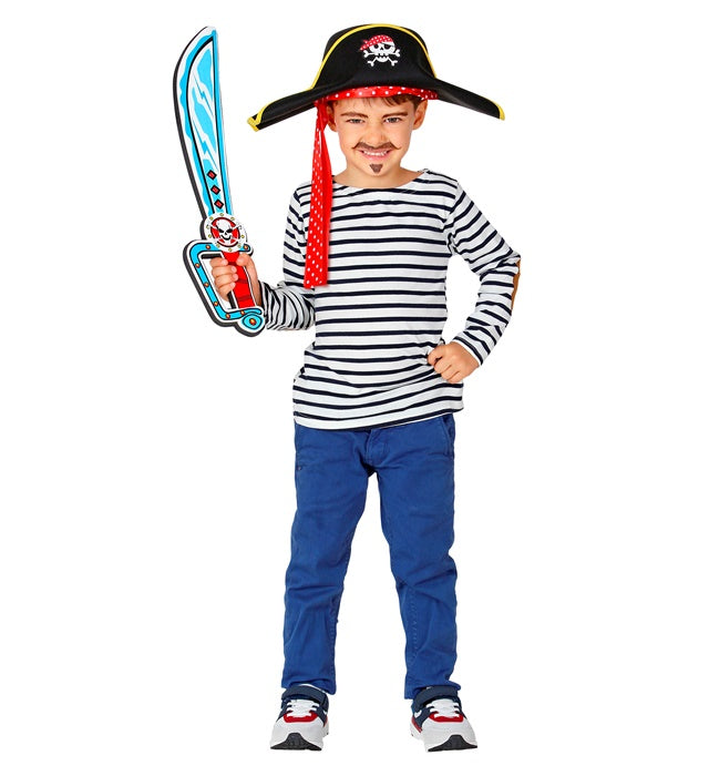 Weicher Piratensäbel aus Schaumstoff, 52 cm lang