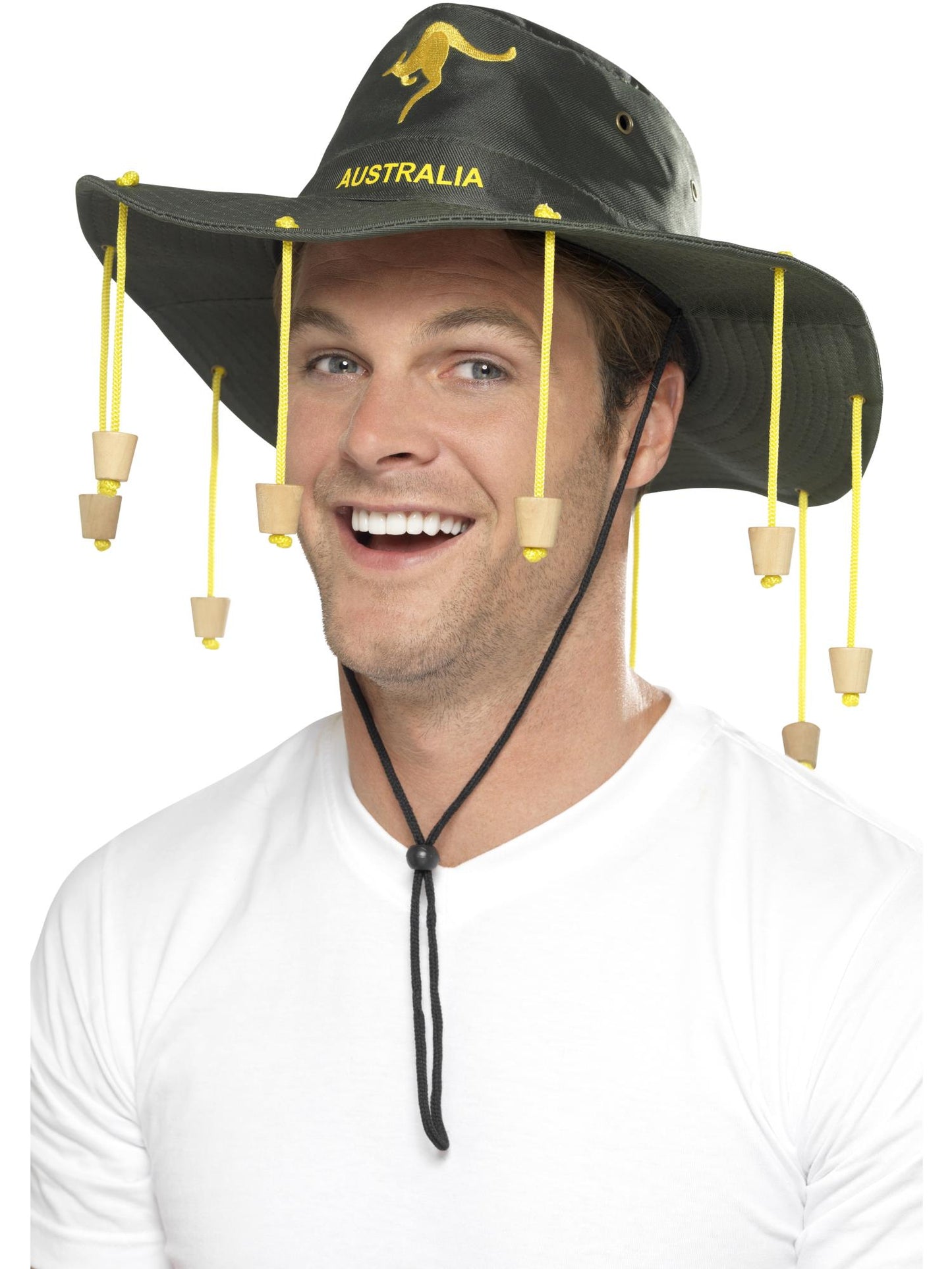 Smiffys Australian Hat, Green für Unisex