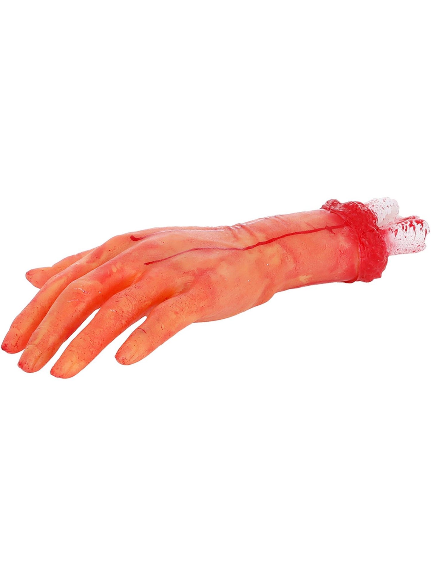 Smiffys abgetrennte Gory-Hand 30 cm für Halloween und Horror-Kostüme – Seitenansicht