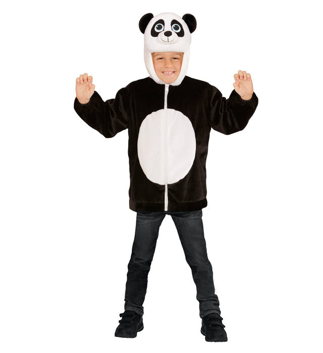 PANDA SOFT PLÜSCHKOSTÜM (Jacke mit Kapuze)