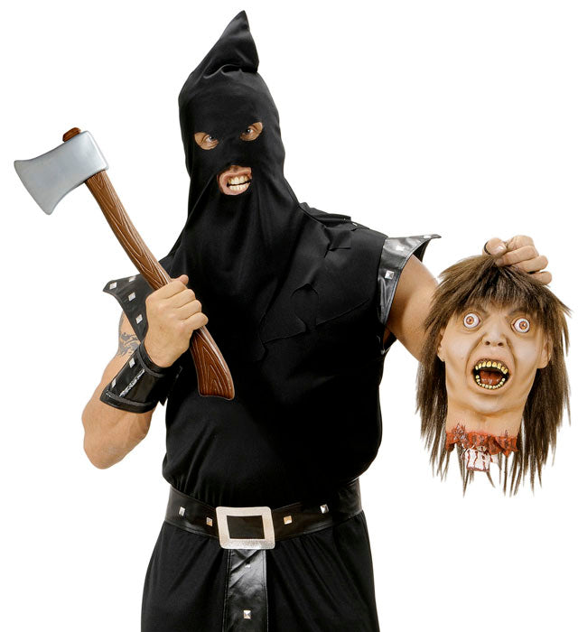 60 cm lange Axt als Halloween- und Fasnacht-Kostümzubehör