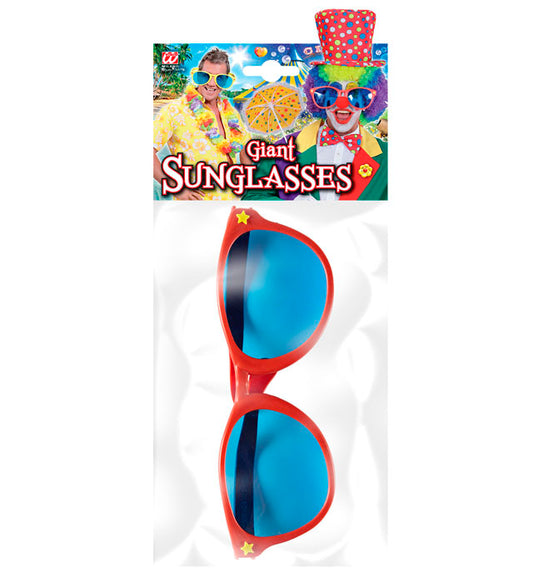 MAXI Sonnenbrillen in vier verschiedenen Farben als Fasnacht-Accessoire