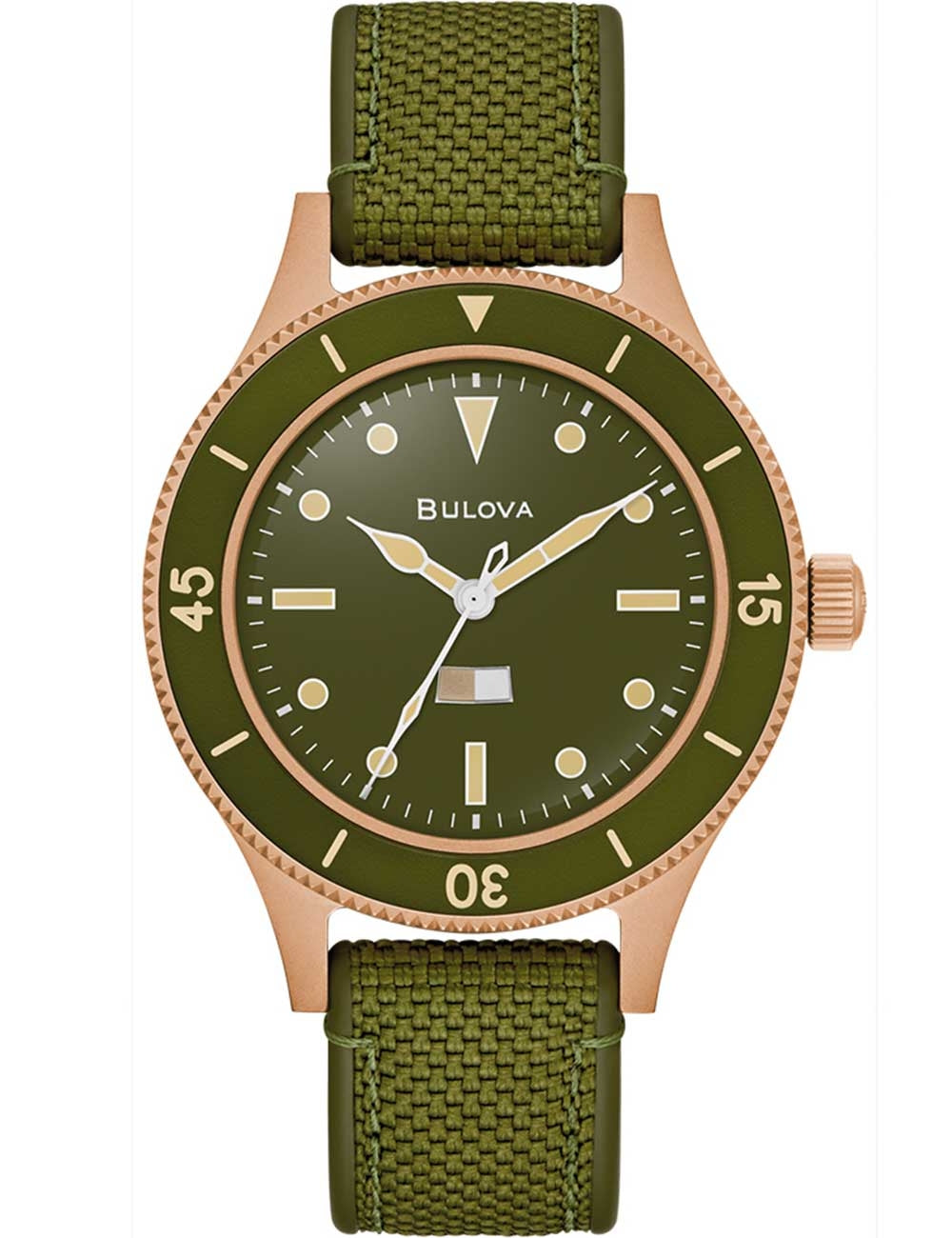 Bulova Armbanduhr Modell 98A324 – Produktansicht