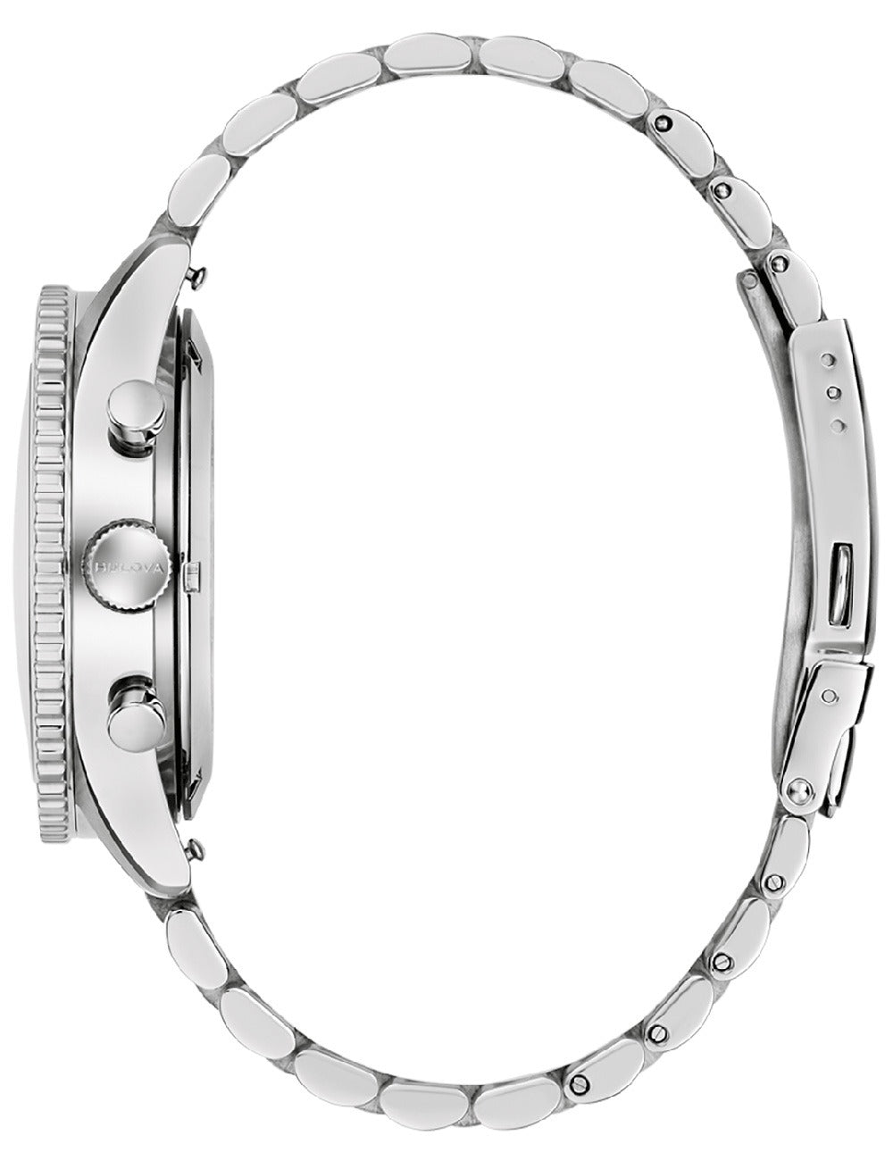 Bulova Uhr 98B451 – Seitenansicht