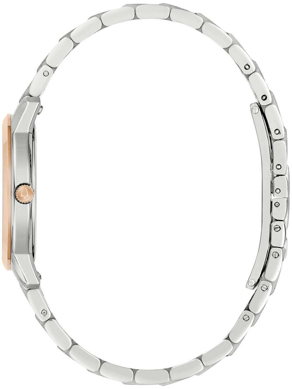 Bulova Uhr Modell 98M140 – Seitenansicht