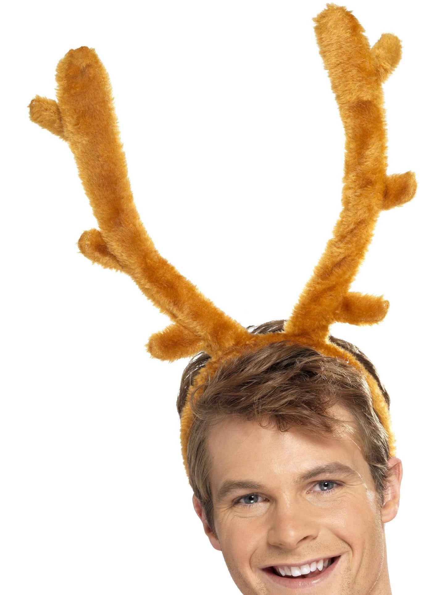 Smiffys Stag Night Horns, Brown HA für Herren