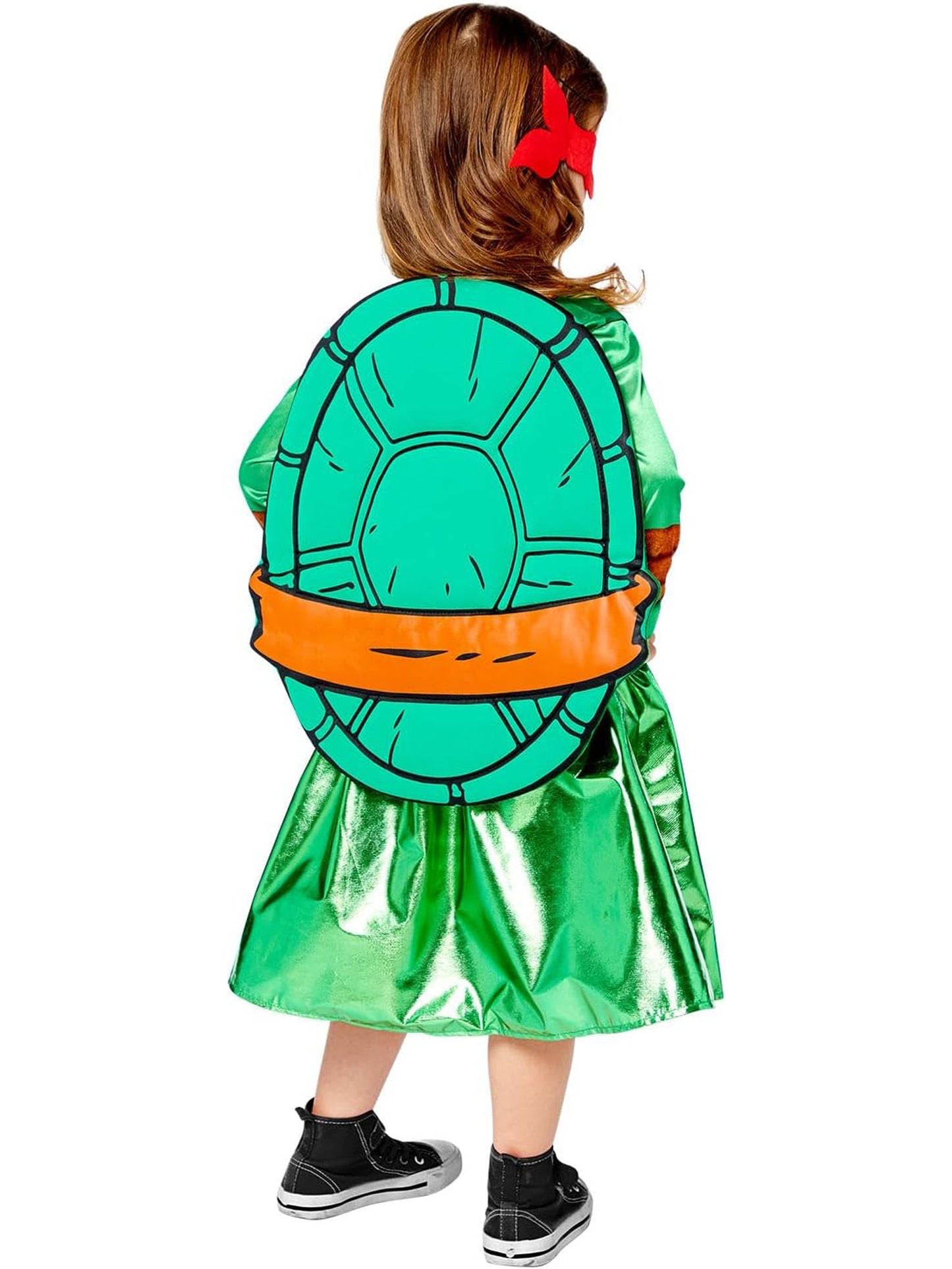 Rubies TMNT Kostüm für Mädchen 8–10 Jahre – Detailansicht