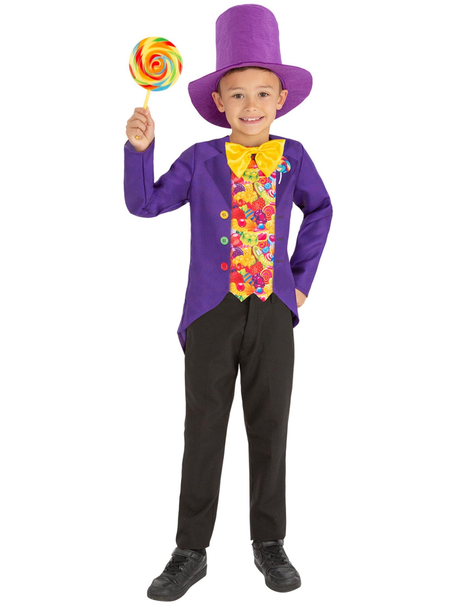 Smiffys BOOKCHARAC Candy Man Costume CS für Unisex