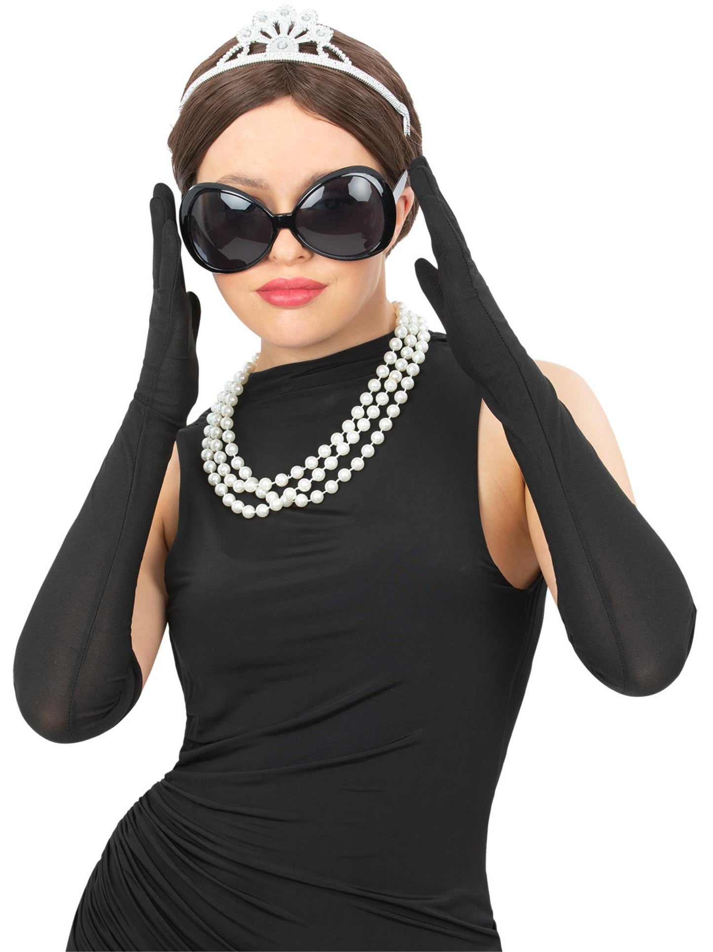 Smiffys HEROS Tiffany Diva Kit, Sunglasses AC für Damen