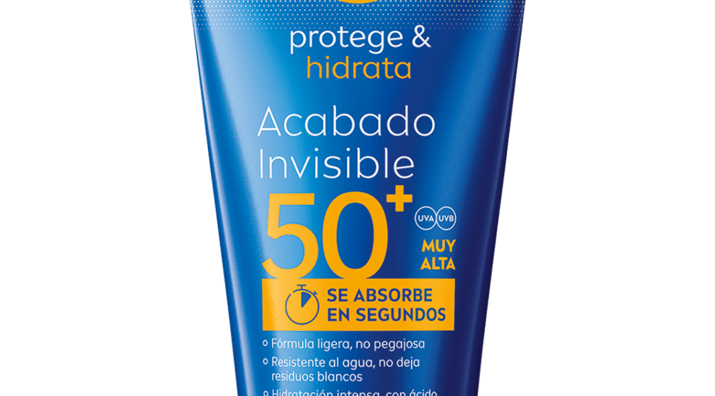 NIVEA NIVEA Sun Protege y Hidrata Lotion Solar SPF 50 150 ml unsichtbares Finish Sonnenpflege
