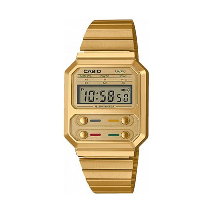 CASIO COLLECTION & VINTAGE WATCHES Mod. A100WEG-9AEF