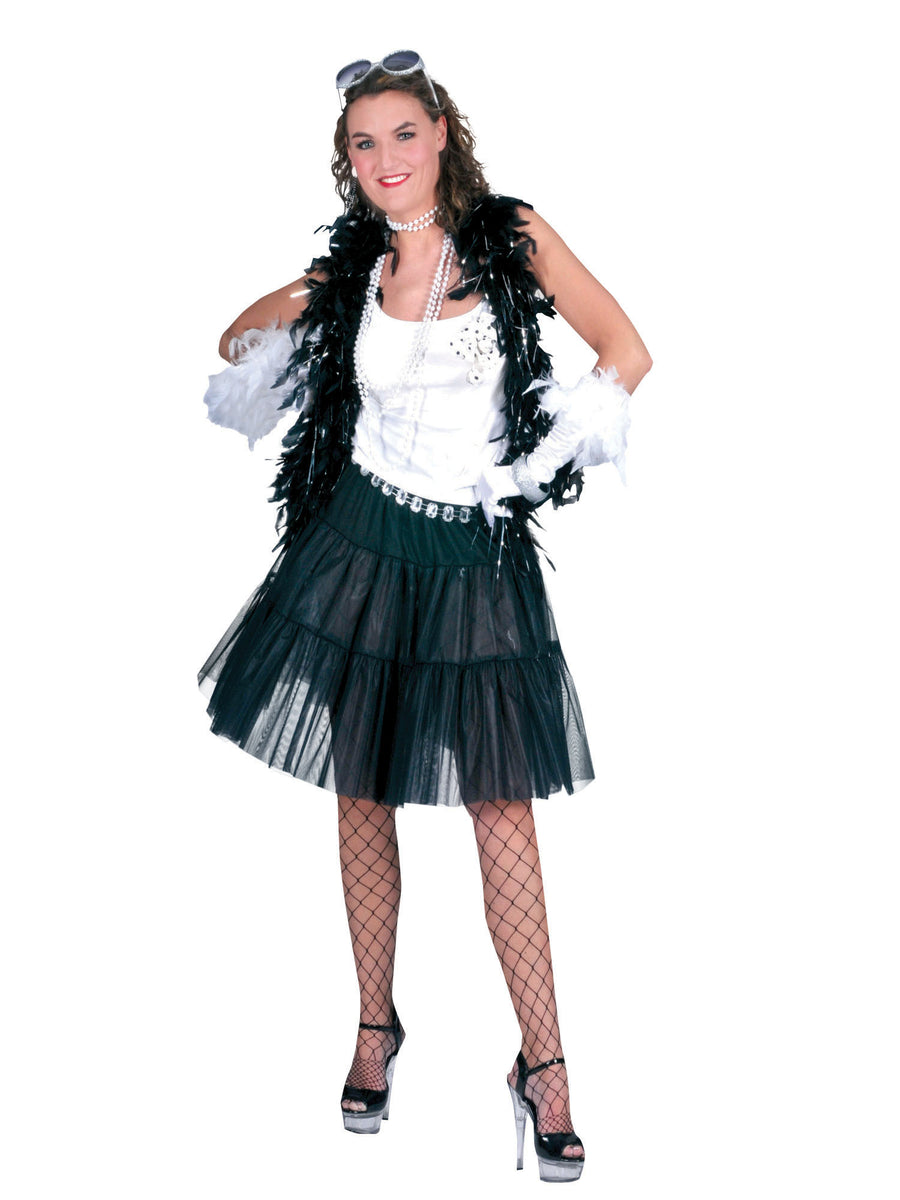 Rubies Long Petticoat (Black) Kostüm für Erwachsene für Damen