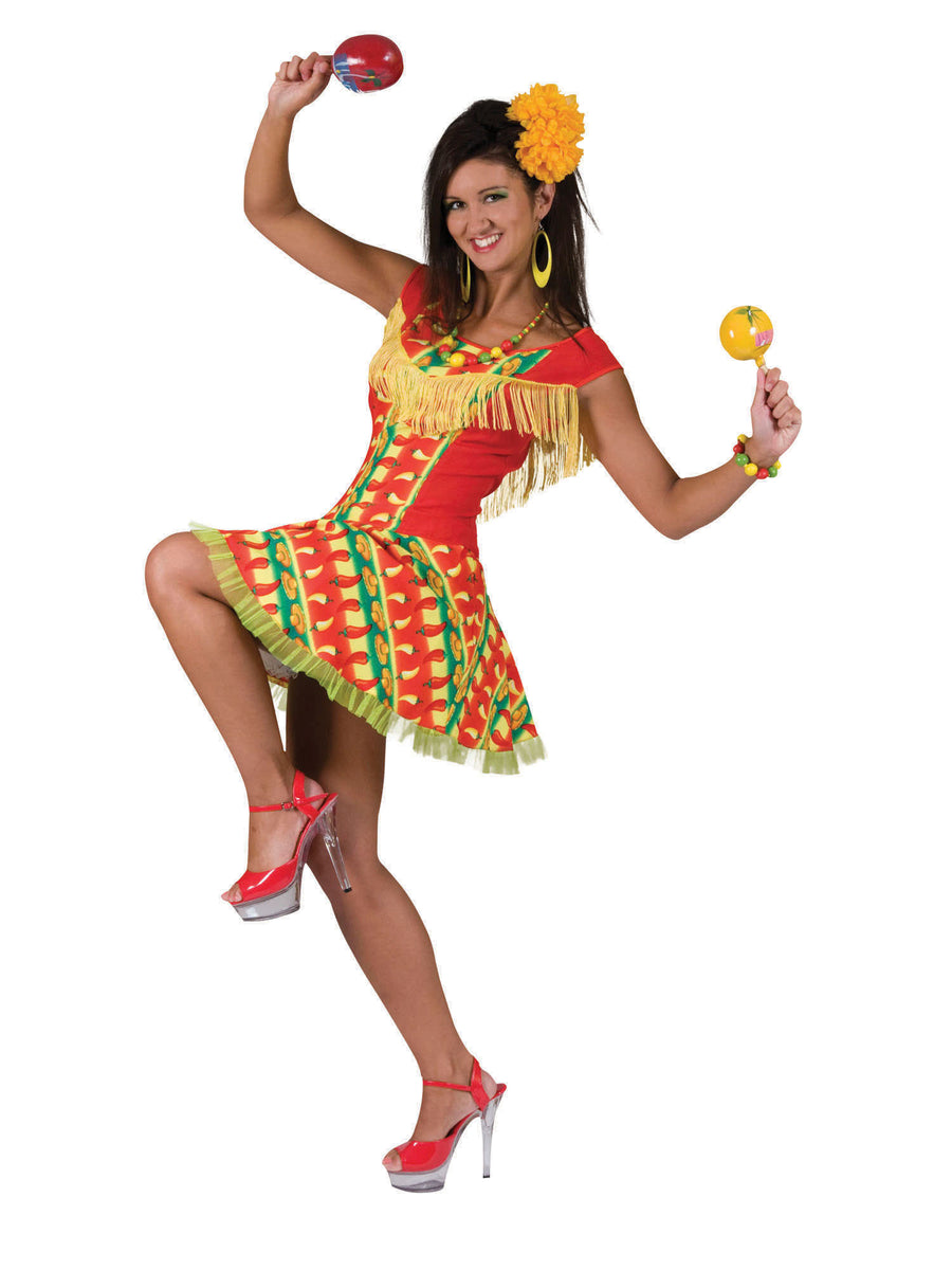 Rubies Mexican Lady Dress Kostüm für Damen – Produktansicht