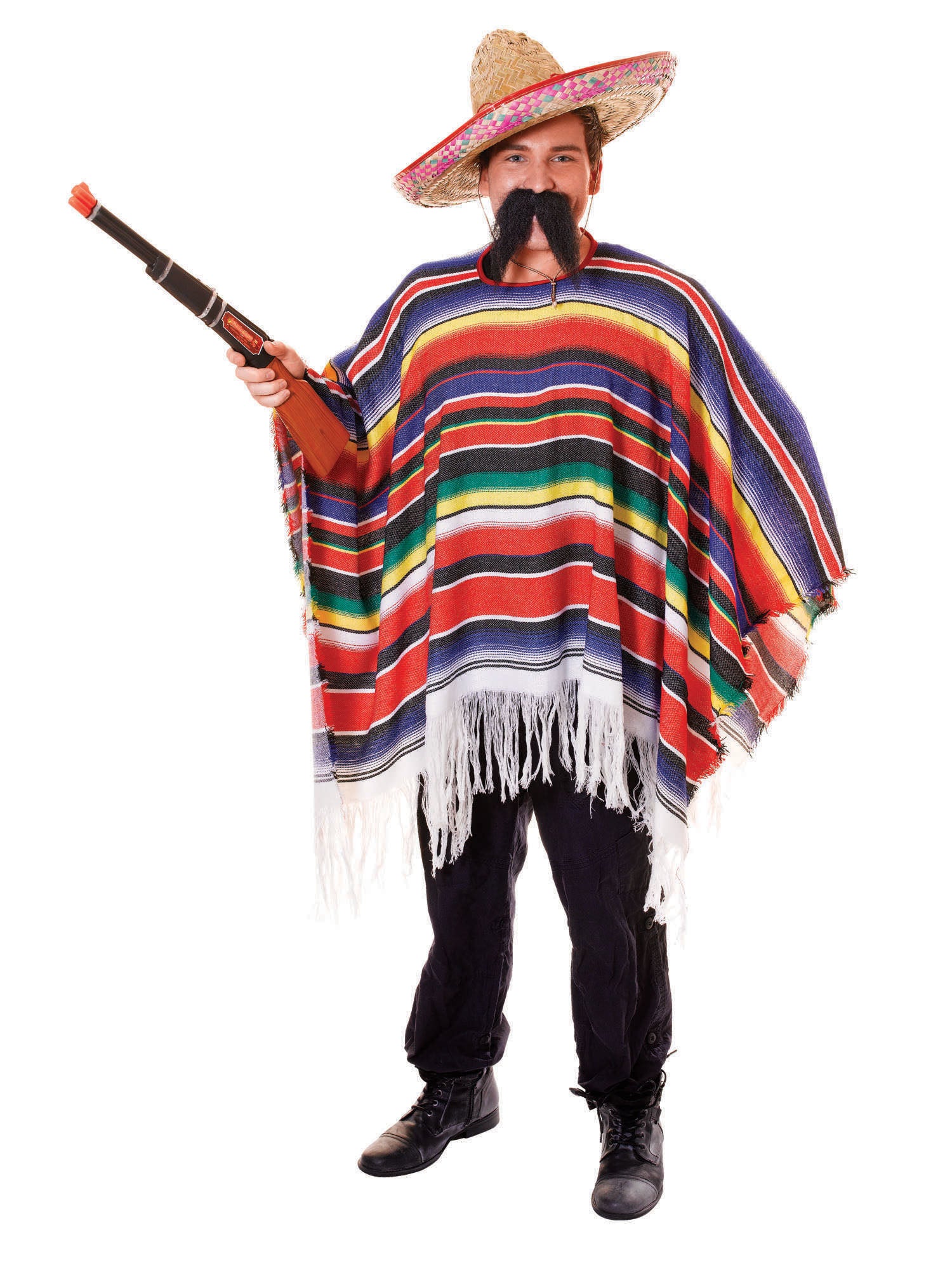 Rubies Mexican Poncho Kostüm für Herren AC331