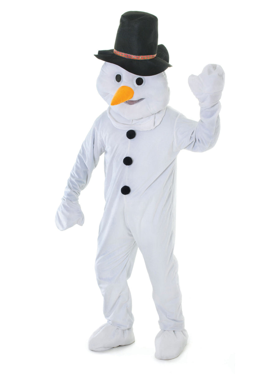 Rubies Snowman Big Head Kostüm für Erwachsene mit Overall