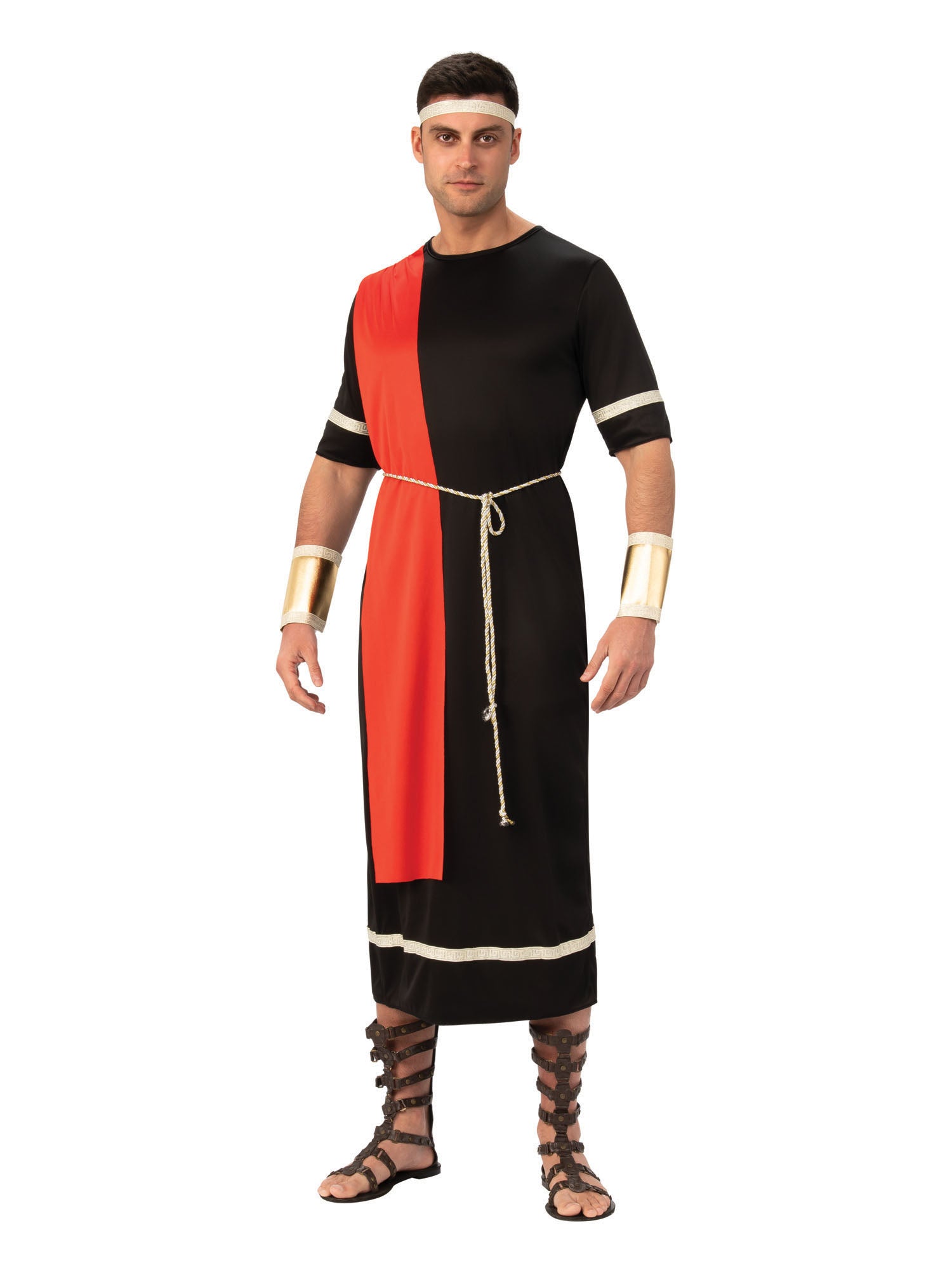 Rubies Caesar Toga Kostüm für Herren mit Toga und Accessoires