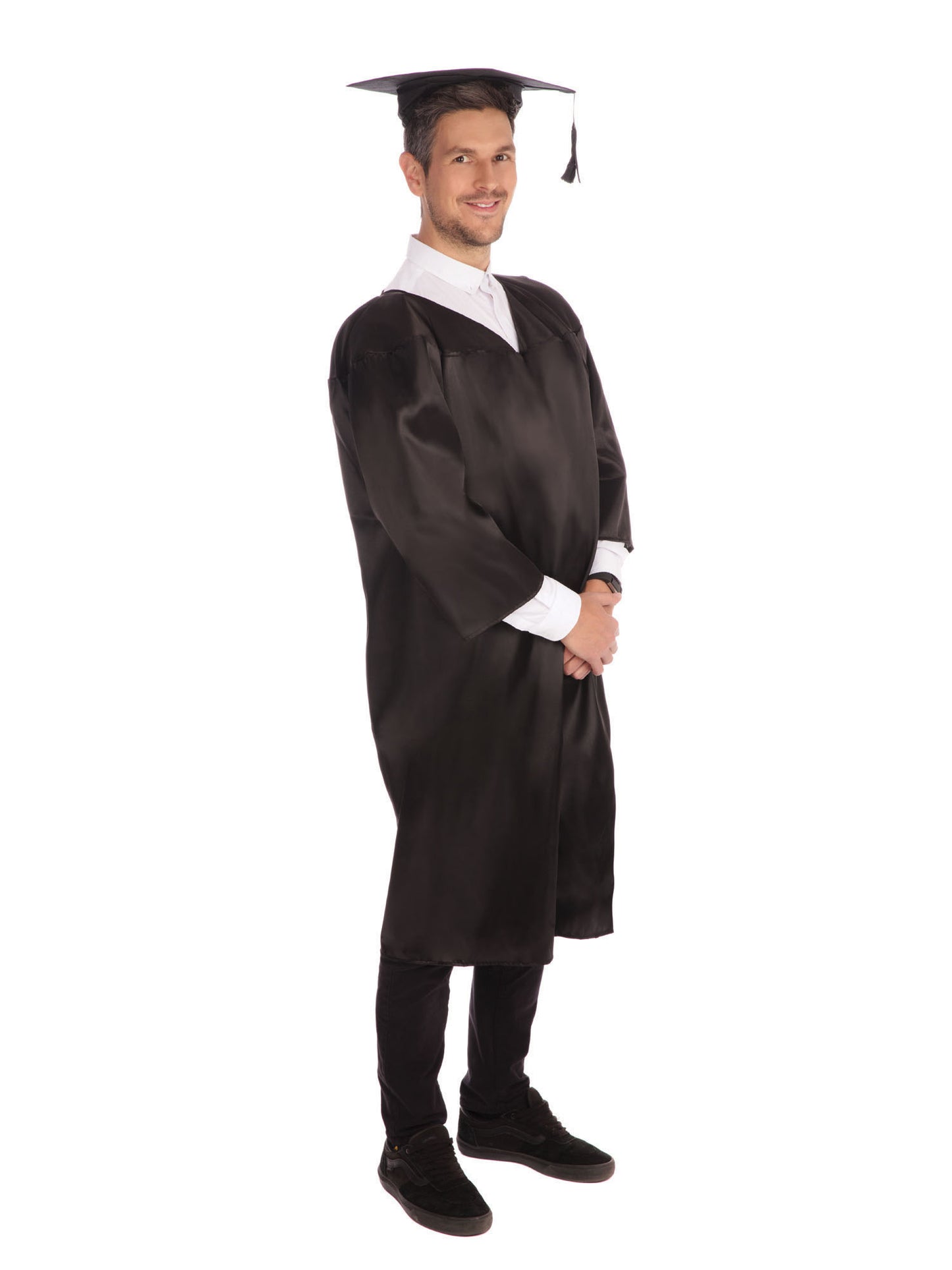 Rubies Graduation Robe Kostüm für Erwachsene mit Hut – Produktansicht