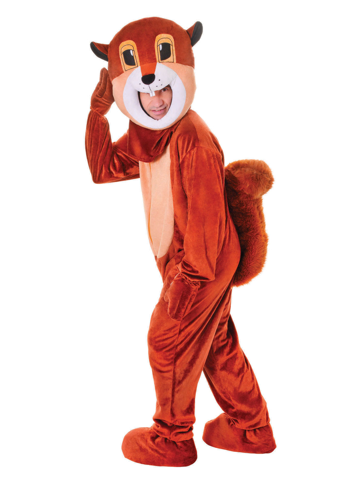 Rubies Generic Squirrel Costume Big Head Kostüm für Erwachsene für Unisex