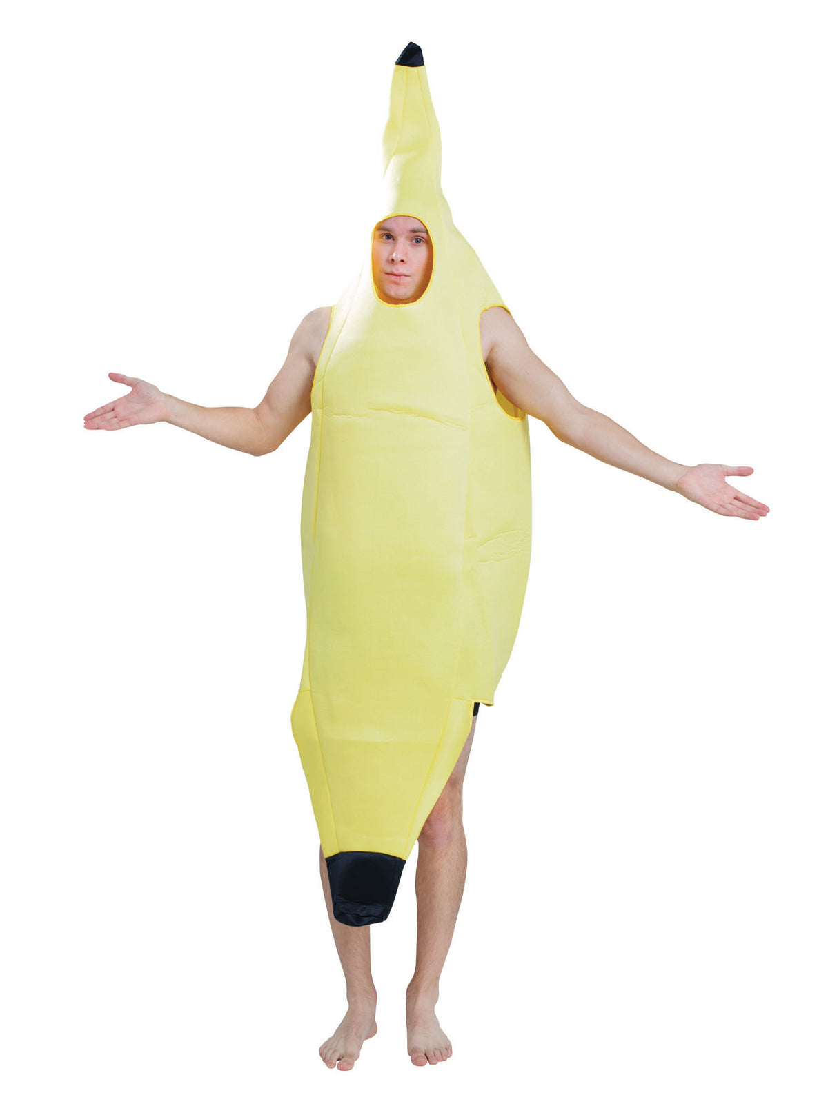 Rubies Banana Adult Costume (Budget) Kostüm für Erwachsene für Unisex