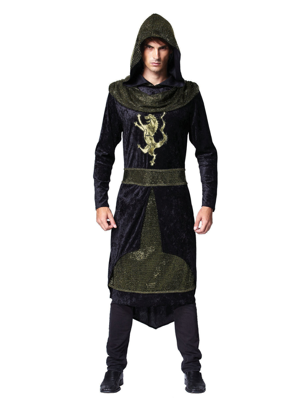 Rubies Medieval Prince Hooded Robe Kostüm mit Kapuze für Herren