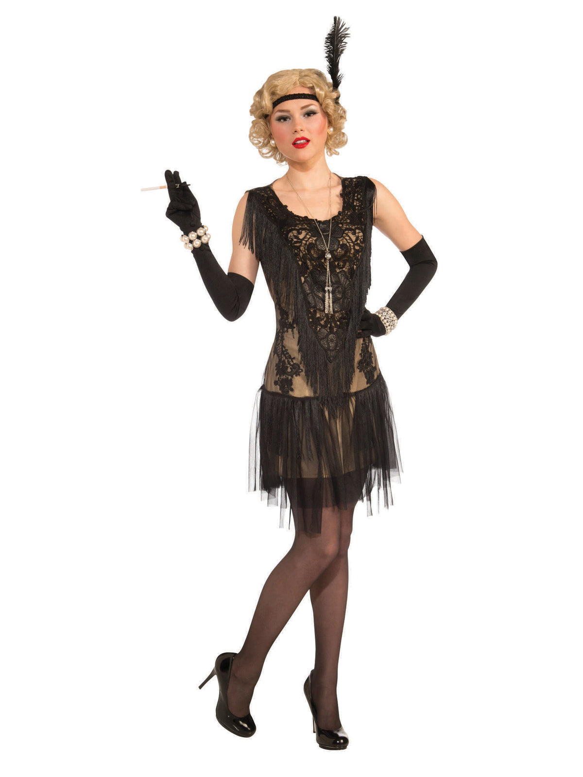 Rubies Lacey Lindy (Deluxe Flapper Dress) Kostüm für Erwachsene für Damen