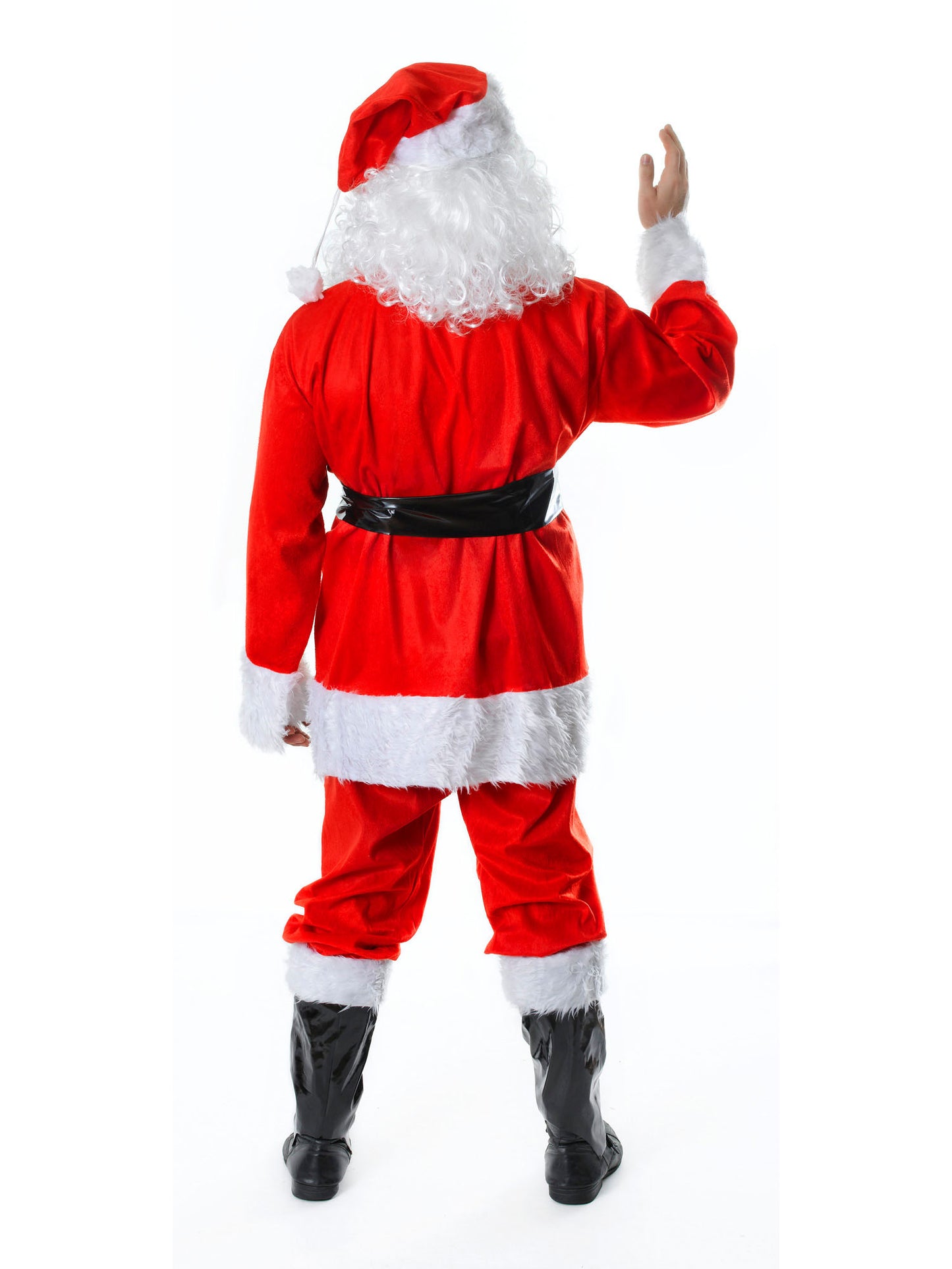 Rubies Santa Kostüm für Herren, 7-teilig – Seitenansicht