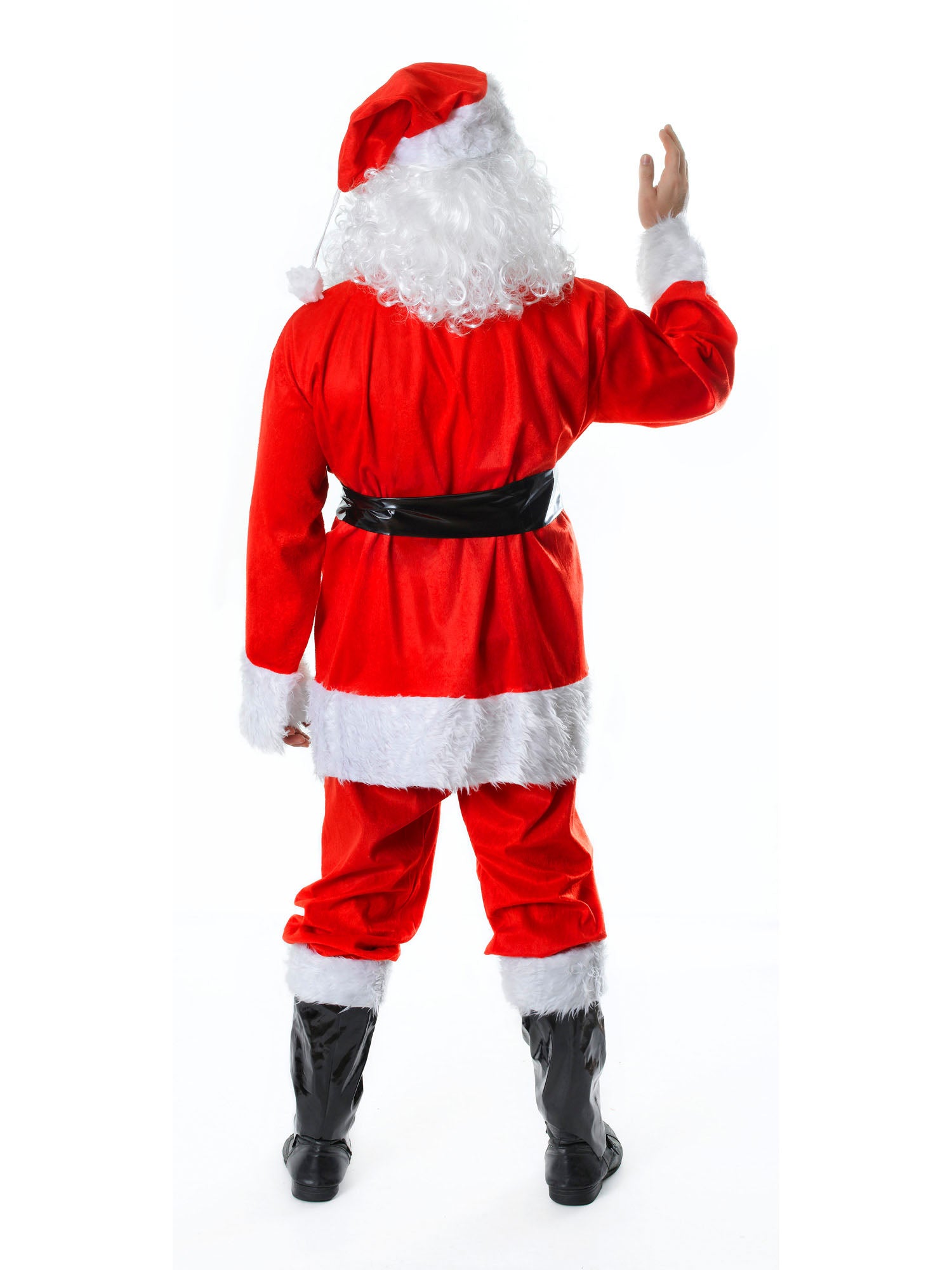 Rubies Santa Kostüm für Herren, 7-teilig – Seitenansicht
