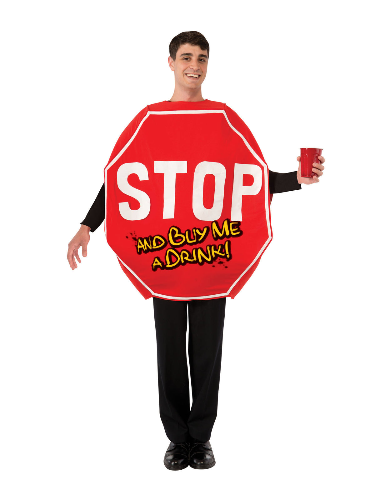 Rubies Stop Sign Kostüm für Erwachsene, Unisex