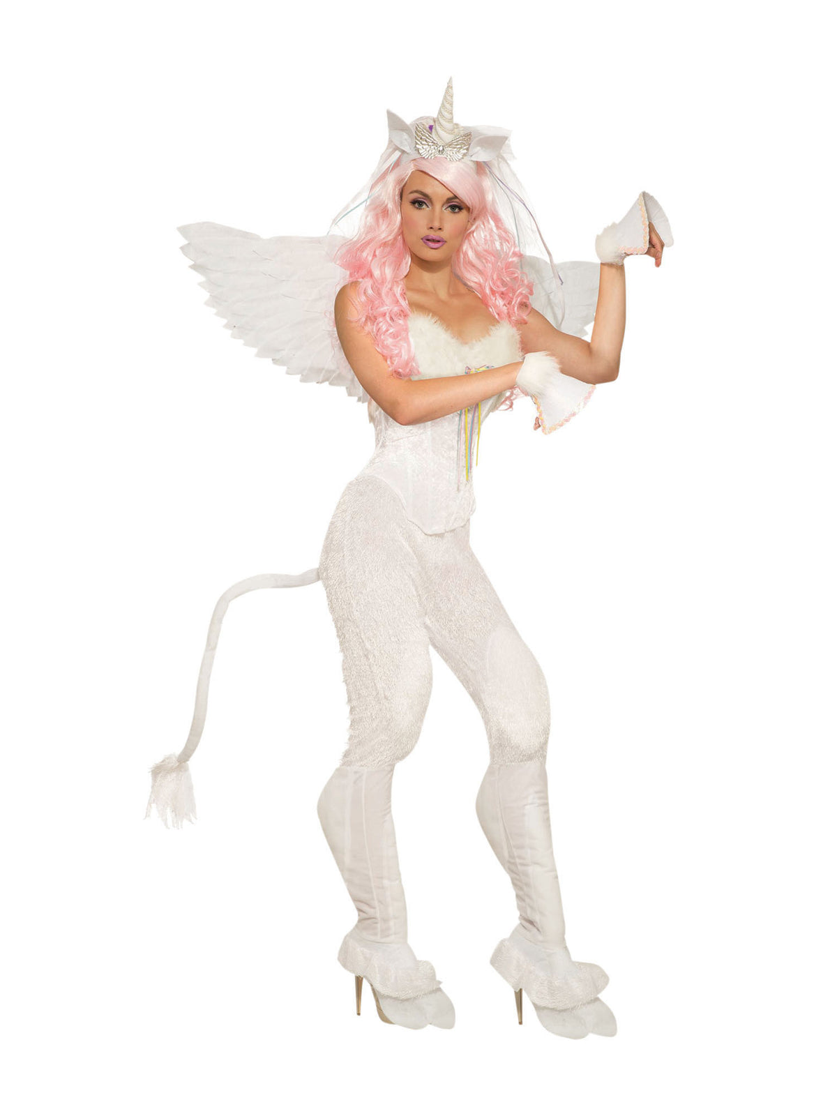 Rubies Unicorn Pants + Tail Kostüm für Erwachsene Unisex