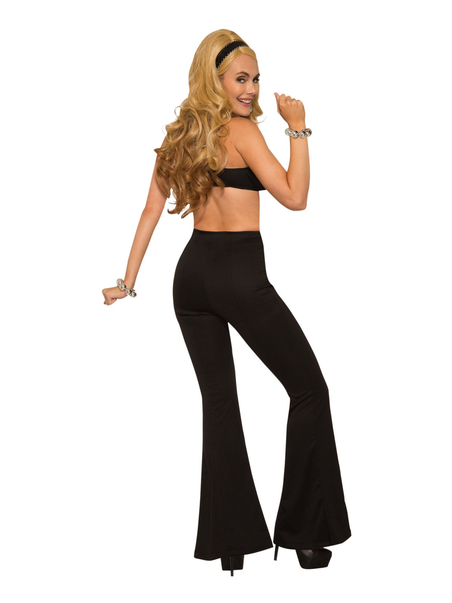 Rubies Disco High Waist Trousers Kostüm für Damen