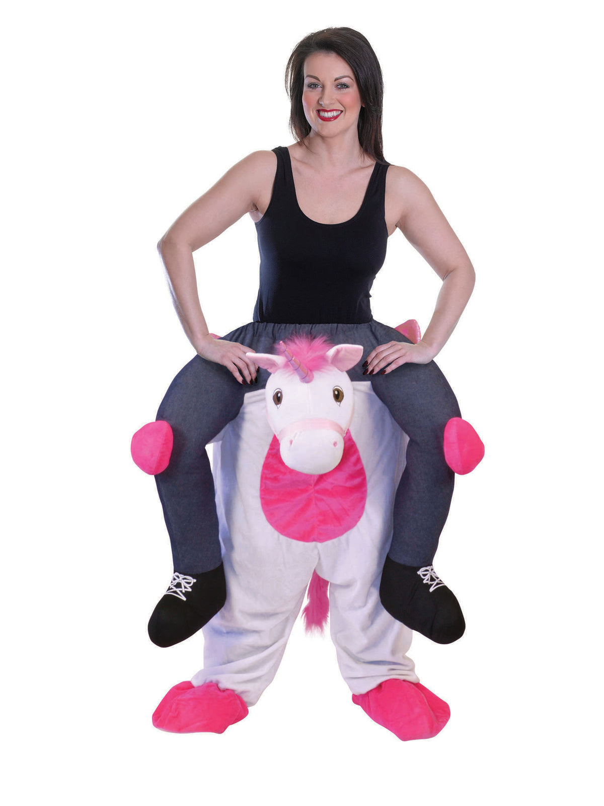 Rubies Piggy Back Unicorn Costume *** Kostüm für Erwachsene für Unisex