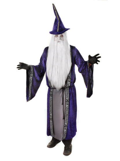 Rubies Wizard Costume/Robe Kostüm für Erwachsene für Unisex