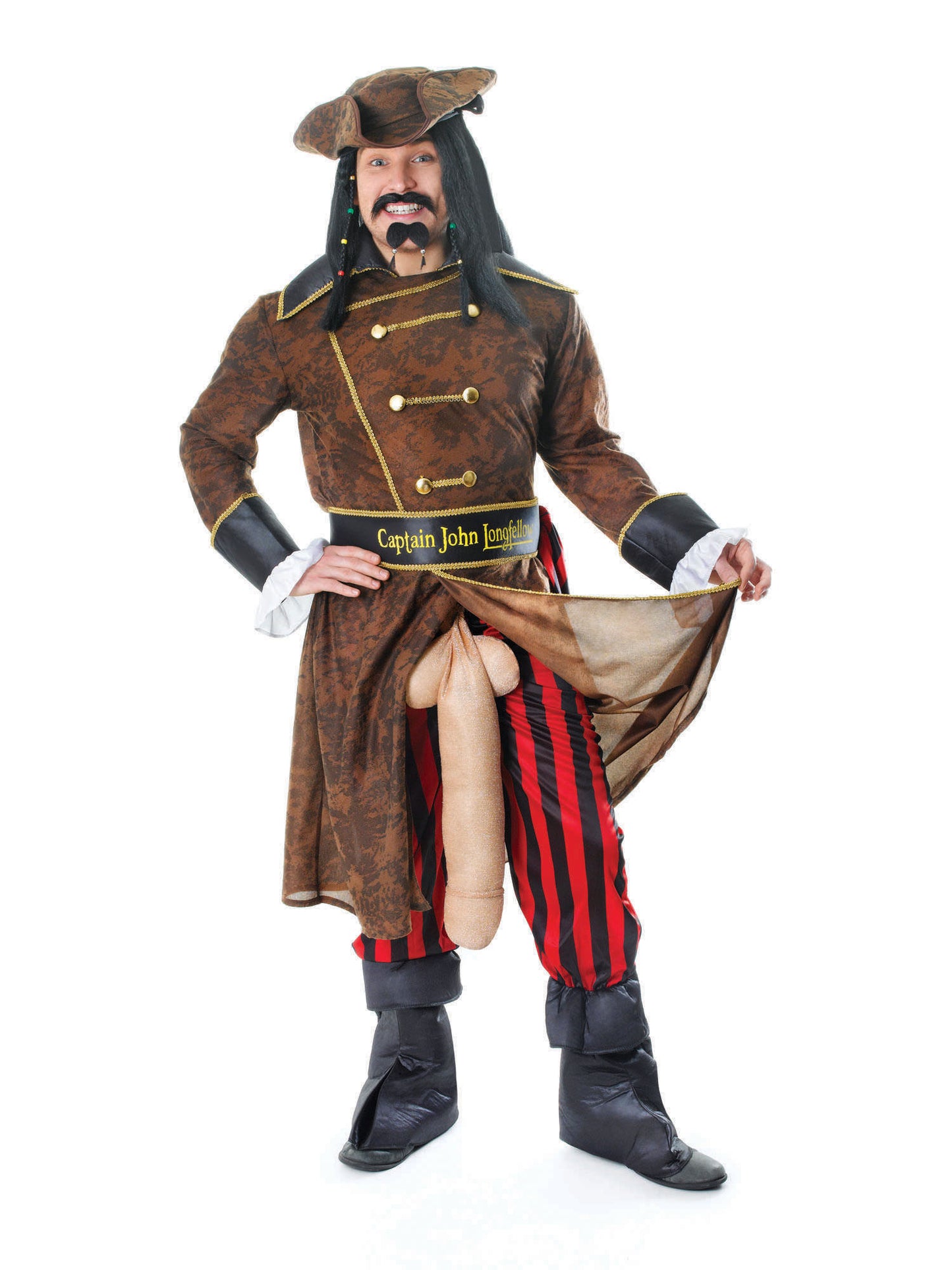 Rubies Captain John Longfellow Kostüm für Herren – Verpackung
