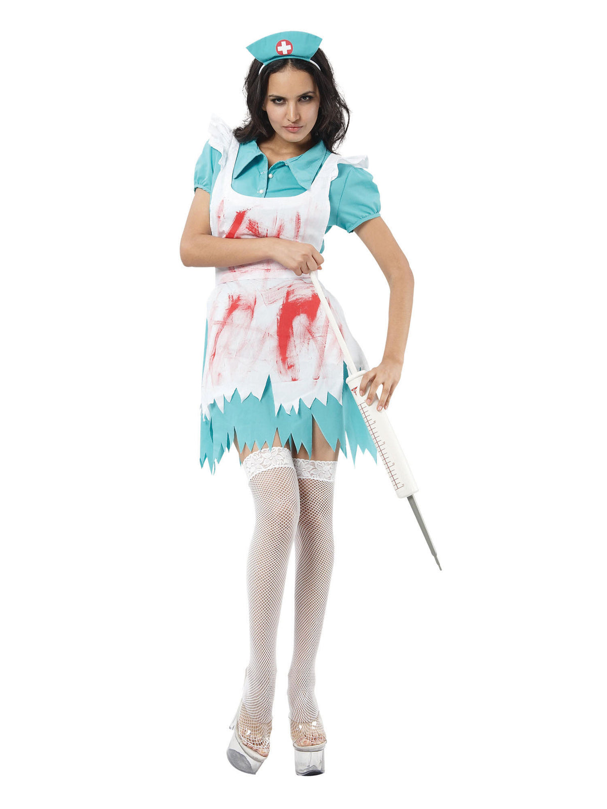Rubies Blood Splattered Nurse Kostüm AC958 für Damen