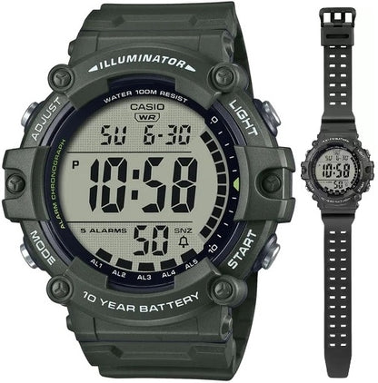 CASIO SPORT Mod. DIVER - ILLUMINATOR WORLDTIME - LONG STRAP