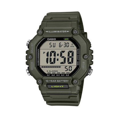 CASIO SPORT COLLECTION Mod. OVERSIZE 10 YEARS BATTERY - GREEN