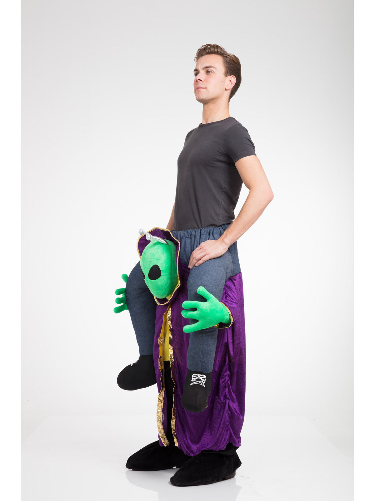 Rubies Alien Piggy Back Kostüm für Erwachsene Unisex – Detailansicht