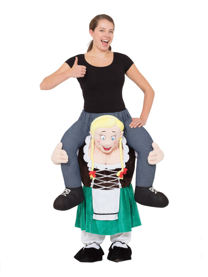 Rubies Bavarian Lady Piggy Back Costume *** Kostüm für Erwachsene für Unisex