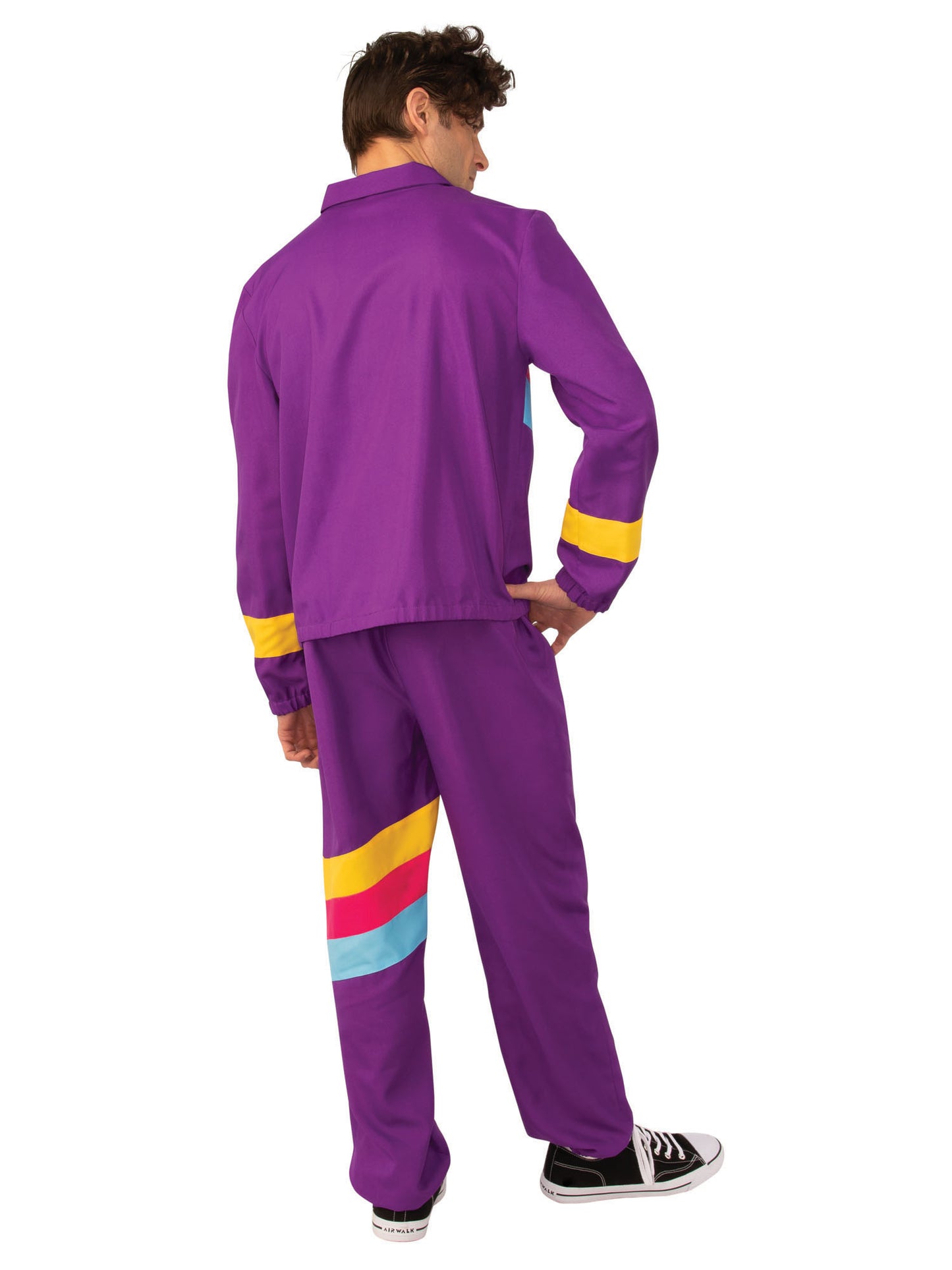 Rubies Shell Suit Kostüm für Herren mit Jacke und Hose – Detailansicht