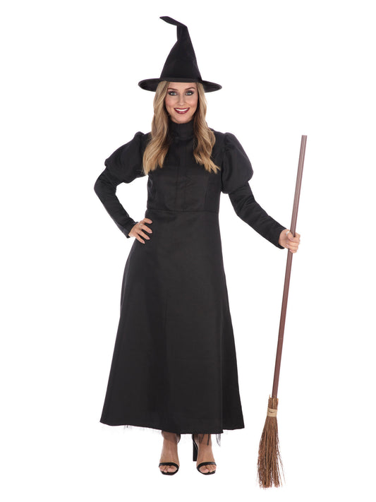 Rubies Wickedest Witch Kostüm für Erwachsene mit Kleid Unterrock und Hexenhut